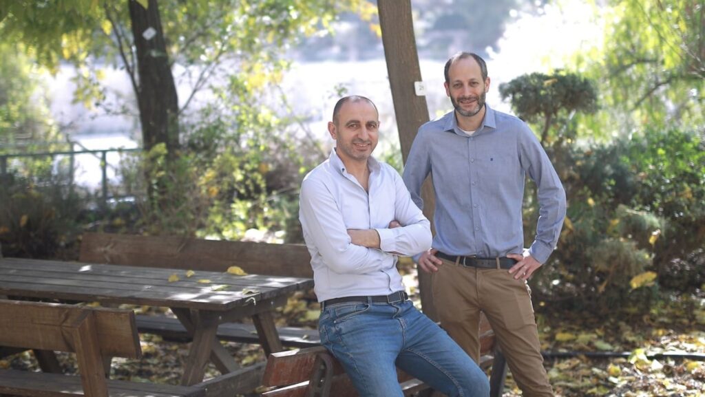 Teramount cofounders CEO Hesham Taha (left) and CTO Avi Israel. (Courtesy of Teramount)