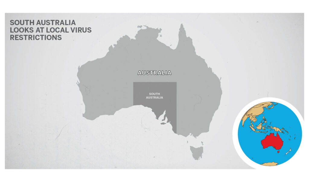 Map of South Australia