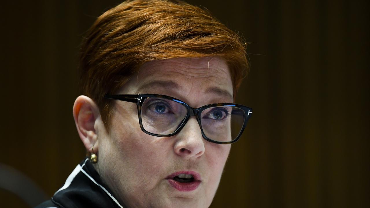 Foreign Minister Marise Payne says sanctions on Myanmar would not advance Australia's interests.