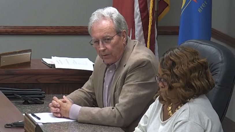 Tarrant, Ala. City councilman John “Tommy” Bryant created a media firestorm by referring to a black fellow council member as a “house n*****” during an open town meeting on July 19, 2021 (@cityoftarrant /Facebook Live screen capture)