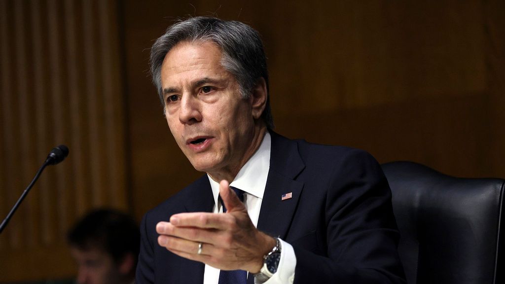 US Secretary of State Antony Blinken reprimanded China for its pattern of irresponsible, disruptive, and destabilizing behaviour in cyberspace, which poses a major threat to the economy and national security. (Kevin Dietsch/Getty Images)