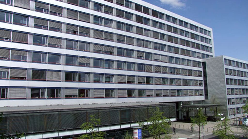 The Higher Regional Court of Frankfurt am Main located in the city of Frankfurt in Germany where the Syrian doctor Alaa Moussa was charged with crimes against humanity on July 15, 2021. (OLG Frankfurt am Main/Zenger)