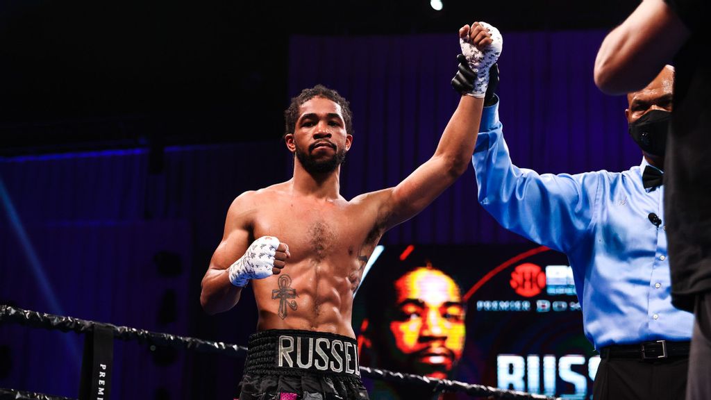 Gary Antonio Russell after his win over Juan Carlos Payano in December. (Amanda Westcott/Showtime)